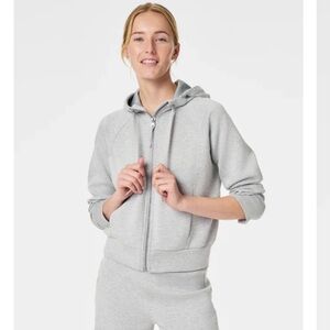 SET Spanx AirEssentials Gray Jumpsuit Set, size medium